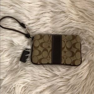 New Coach wristlet
